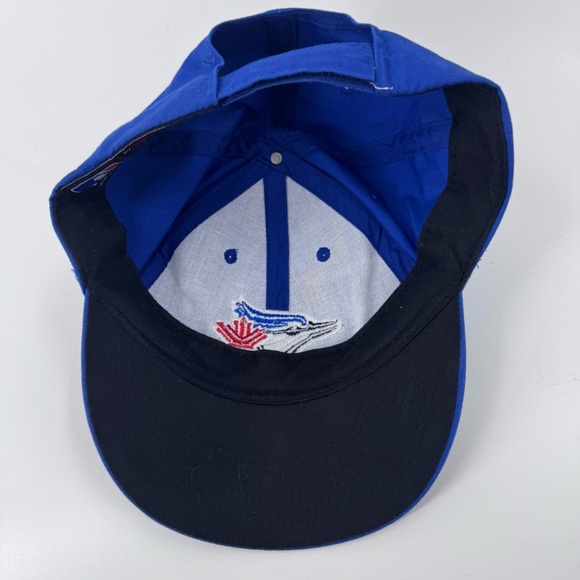 MLB Blue Toronto Blue Jays Cap W/ Velcro Adjustable Strap - Picture 5 of 7